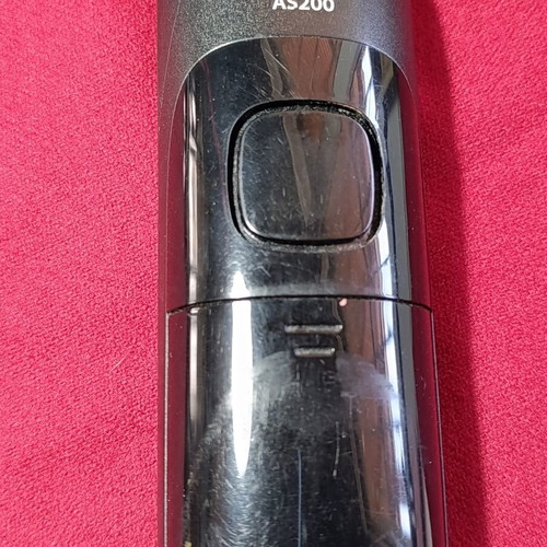 Gigaset AS200 cordless phone used, black, LCD display