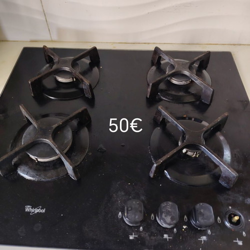 Whirlpool gas hob with 4 burners
