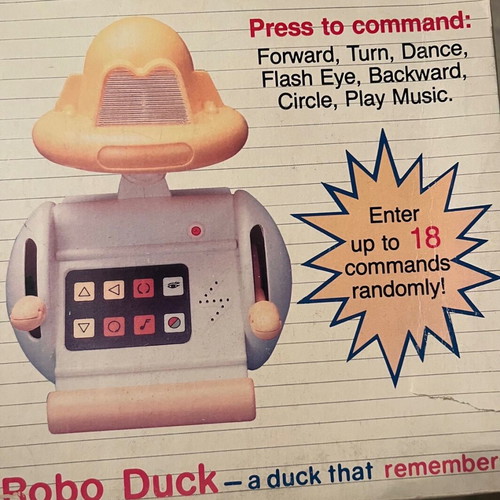 Robot duck collectible new