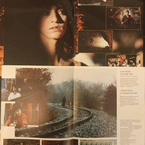 Collection of Greek Film Flyers 1990 used, Greek cinema