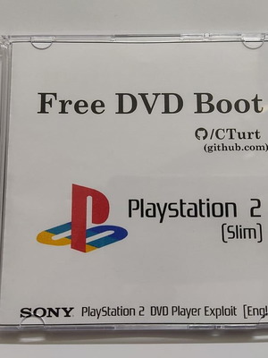 FreeDVDBoot for PS2 Slim like new, no modchip needed