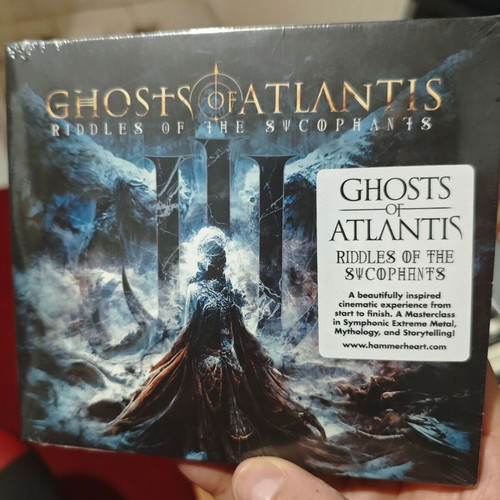 Ghosts Of Atlantis Riddles Of The Sycophants CD new, metal