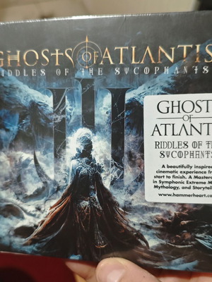 Ghosts Of Atlantis Riddles Of The Sycophants CD new, metal