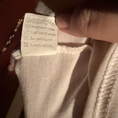 Amelie blouse XXL white with lace and sheer sleeves