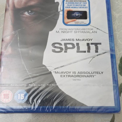 Split Blu-Ray movie new, action genre