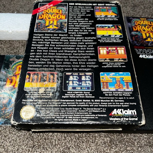 Double Dragon 3 used game for Nintendo Entertainment System (NES)