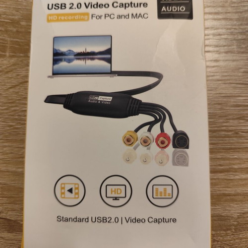 USB 2.0 Video Capture Adapter new, digitize analog video