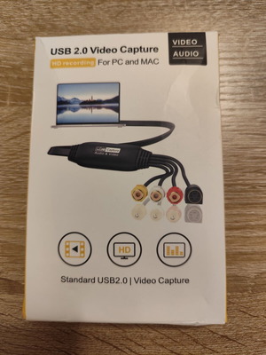USB 2.0 Video Capture Adapter new, digitize analog video