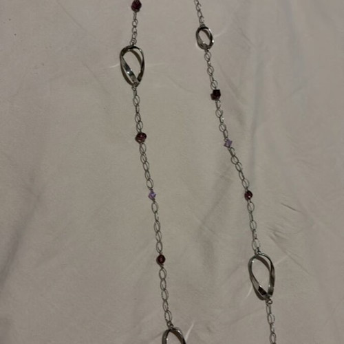 Silver necklace 925 long 94 cm like new, 15 grams