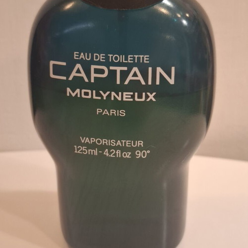 Captain EDT 125ml Molyneux Paris vintage, used