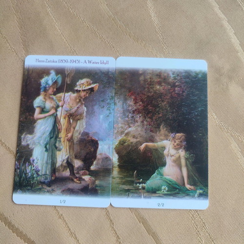 Exhibition phone card puzzle set of 2 new