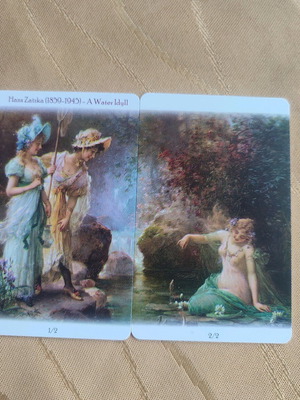 Exhibition phone card puzzle set of 2 new