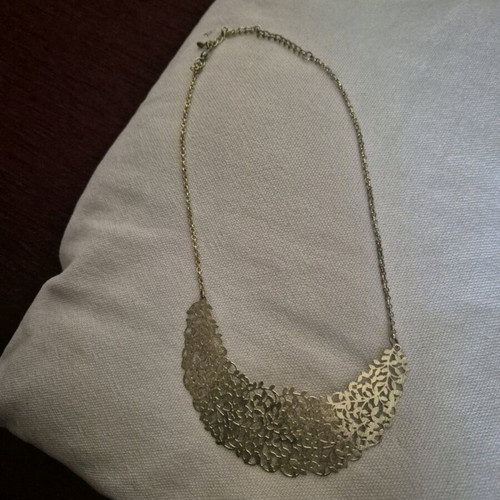 Faux Bizoux BSB necklace used, gold-colored