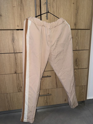 Trousers summer like new, size L, beige