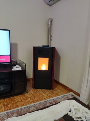 INVICTA Nuova Vieste 7 Pellet Stove used 7.5 KW