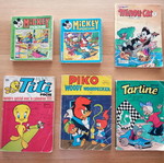 Comics used in French, pack of 6