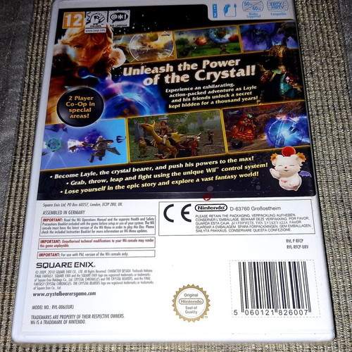 Final Fantasy Crystal Bearers Nintendo Wii new, sealed