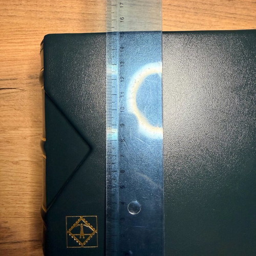 Leuchtturm FDC album 100 positions like new with case