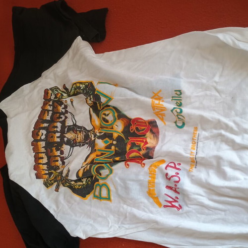 T-shirt official Monsters of Rock with Dio and Metallica, new, size L
