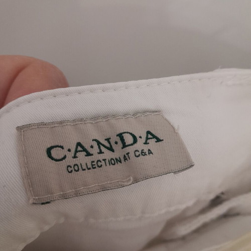 White Jean Skirt C&A Canda Collection size 44/46 like new