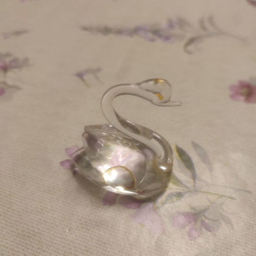 Set of 5 vintage crystal miniatures