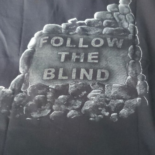 Μπλούζα Blind Guardian Follow The Blind μεταχειρισμένη, μέγεθος M, μαύρη