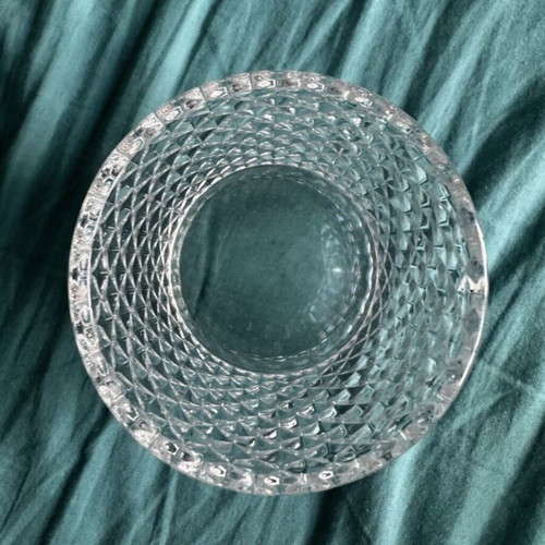 Set of two oil burners and glass