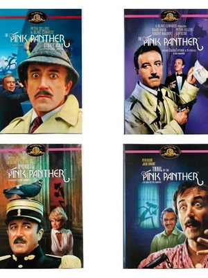 The Pink Panther πακέτο 4 DVD καινούργιο με υπότιτλους