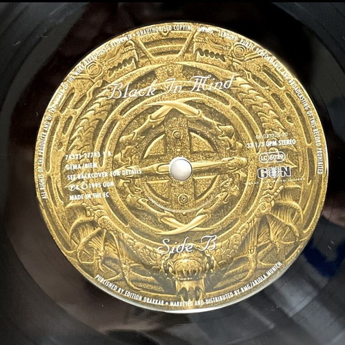 Rage Black In Mind LP used, metal, 1995 first pressing