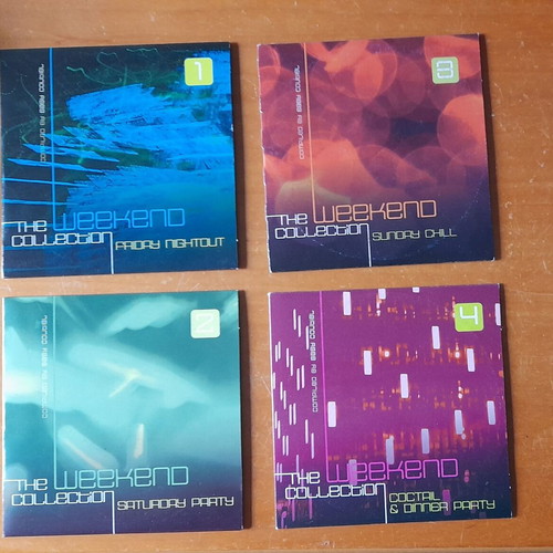 The Weekend Collection 4cd with case new, electronic
