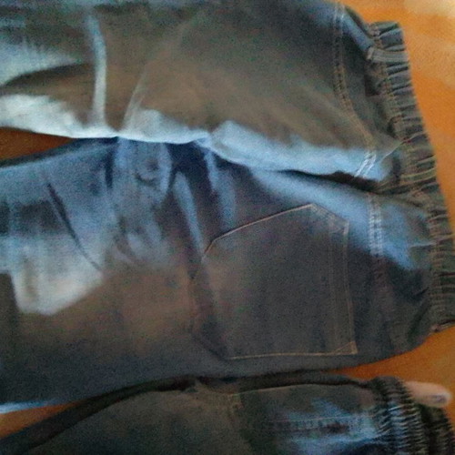Jean bermuda shorts for boy 10 years like new, pack of 2 blue