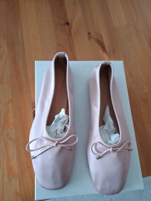 Arket women's ballet flats new, size 39, pink