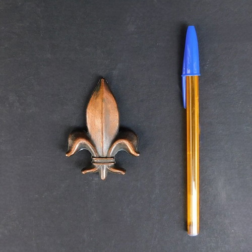 Decorative lily copper-plated like new