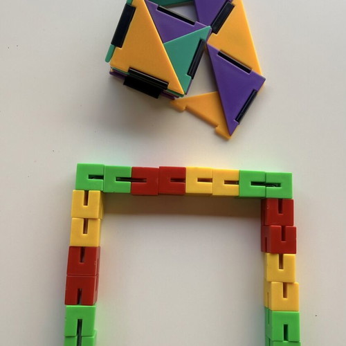 Educational puzzle set Kangaroo math contest like new