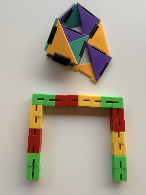 Educational puzzle set Kangaroo math contest like new