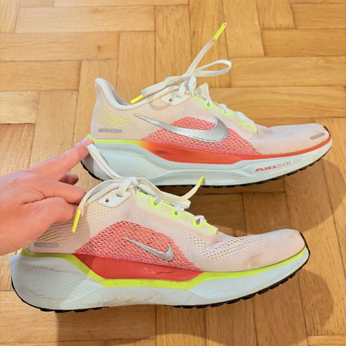 Nike Pegasus 41 women's athletic shoes size 37.5 like new, multicolor