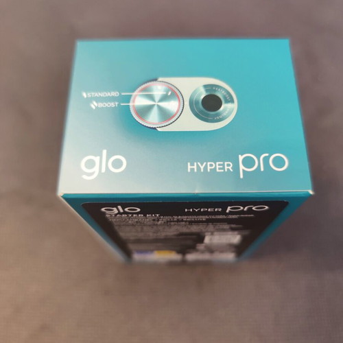 GLO Hyper Pro tobacco heating device, Aqua Mint