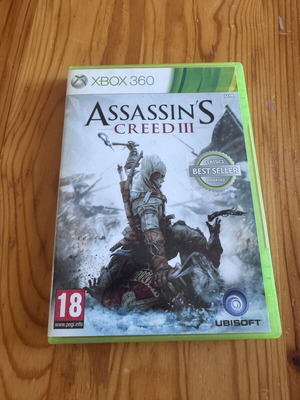 Assassin's Creed 3 Xbox 360 game like new