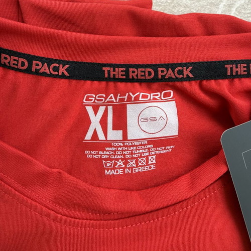 GSA Olympiacos BC The Red Pack Training T-Shirt XL new authentic 25/26