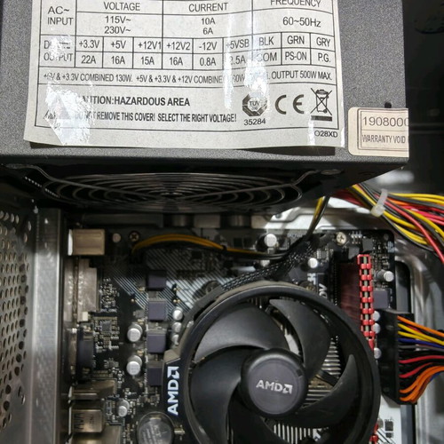 Desktop Ryzen 3 used, 8GB RAM, light gaming, no disk included