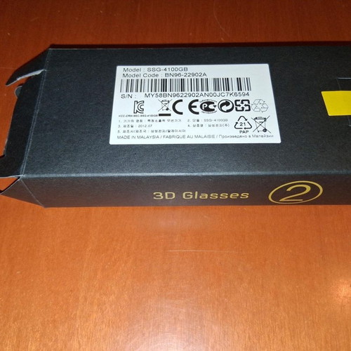Samsung 3D Glasses SSG-4100GB sealed, new