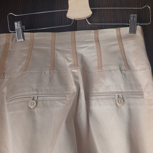Cristina Effe women's pants like new, beige and gold, size XXL
