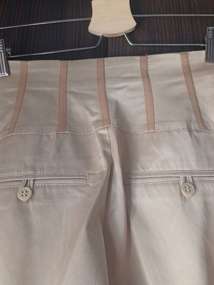 Cristina Effe women's pants like new, beige and gold, size XXL