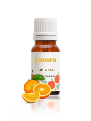 Orange edible food flavoring new
