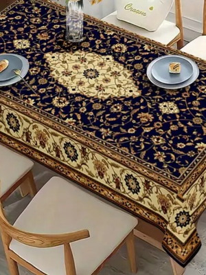Boho vintage tablecloth 140cm by 180cm new