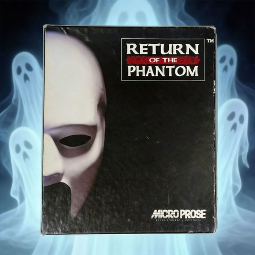Return of the Phantom PC παιχνίδι μεταχειρισμένο, περιπέτεια, MicroProse