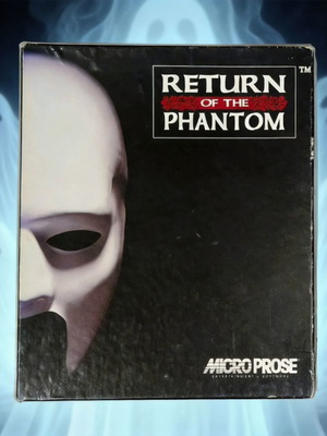 Return of the Phantom PC παιχνίδι μεταχειρισμένο, περιπέτεια, MicroProse