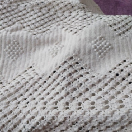 Bedspread crocheted like new 160/190
