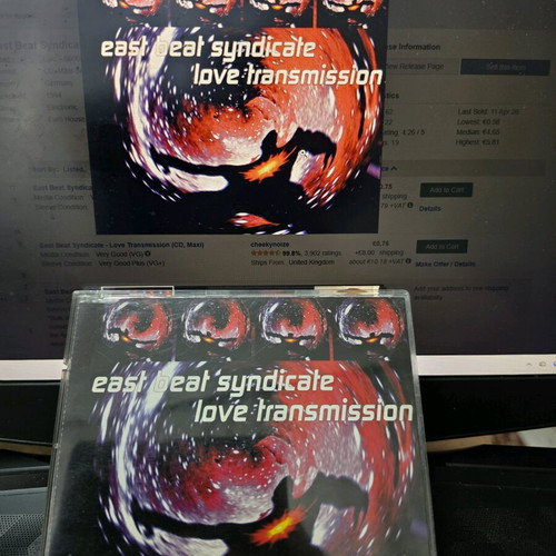 East Beat Syndicate Love Transmission CD like new, electronic