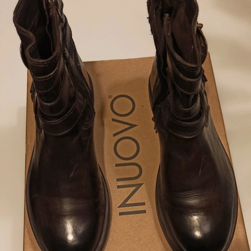 Inuovo boots size 41 brown like new, leather